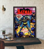 poster dc comics vintage