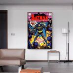poster dc comics vintage
