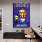 vintage advertising bar poster
