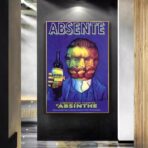 vintage advertising bar poster