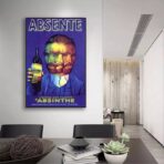 vintage advertising bar poster