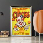 vintage circus poster 1