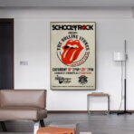 vintage rolling stones concert poster