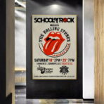vintage rolling stones concert poster