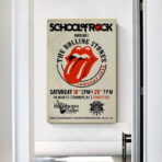 vintage rolling stones concert poster