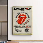 vintage rolling stones concert poster