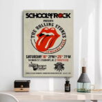 vintage rolling stones concert poster