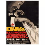 vintage duke ellinghon jazz poster
