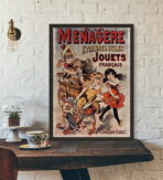 vintage toy poster
