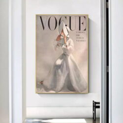 vintage vogue fashion poster