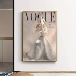 vintage vogue fashion poster