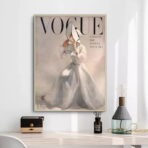 vintage vogue fashion poster