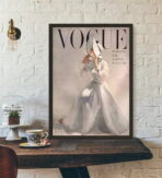 vintage vogue fashion poster
