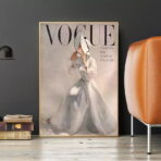 vintage vogue fashion poster