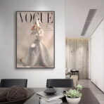 vintage vogue fashion poster