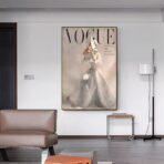 vintage vogue fashion poster