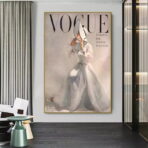 vintage vogue fashion poster