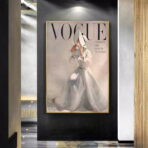 vintage vogue fashion poster