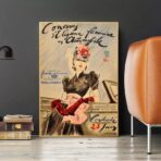 vintage fashion poster