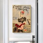vintage fashion poster