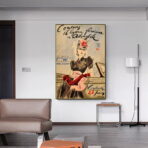 vintage fashion poster