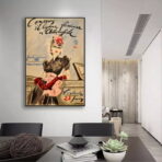 vintage fashion poster