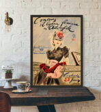 vintage fashion poster