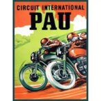 vintage biker poster