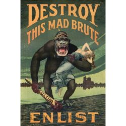 propaganda poster destroy this mad brute