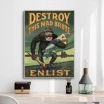 propaganda poster destroy this mad brute