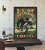 propaganda poster destroy this mad brute