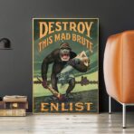 propaganda poster destroy this mad brute