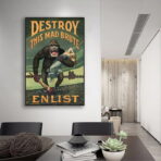 propaganda poster destroy this mad brute