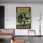 propaganda poster destroy this mad brute