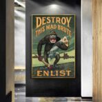 propaganda poster destroy this mad brute