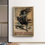national loan propaganda poster