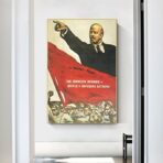 lenin propaganda poster