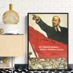 lenin propaganda poster