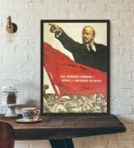 lenin propaganda poster