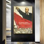 lenin propaganda poster