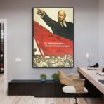 lenin propaganda poster