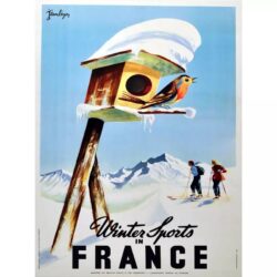 vintage ski poster 1