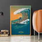 vintage surf poster 2