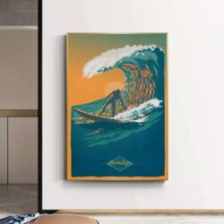 vintage surf poster 2