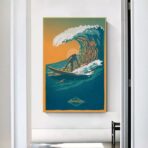 vintage surf poster 2