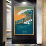 vintage surf poster 2
