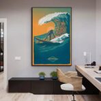 vintage surf poster 2