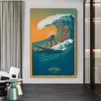 vintage surf poster 2