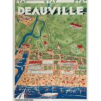 vintage deauville poster