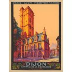 poster dijon vintage
